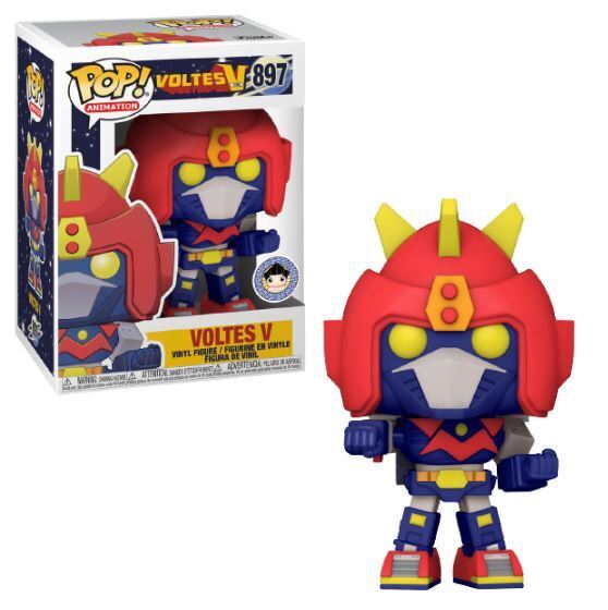 Funko POP!  Animation: Voltes V (Big Boys Toys)(Damaged Box) #897