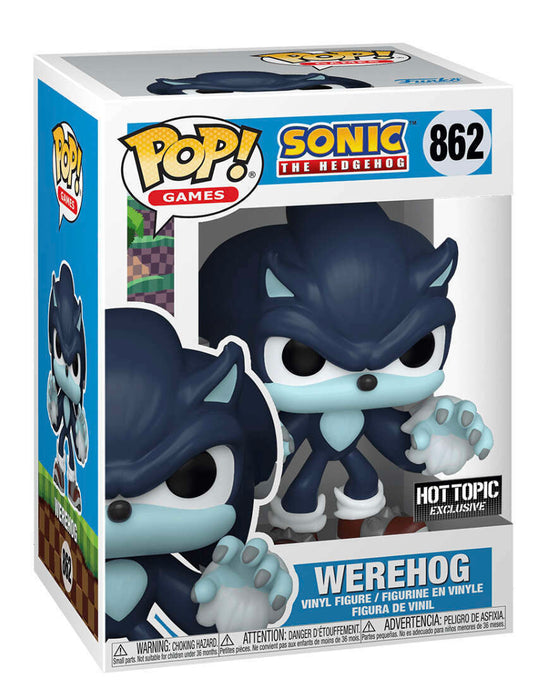Funko POP! Games: Sonic The Hedgehog - Werehog (Hot Topic) #862