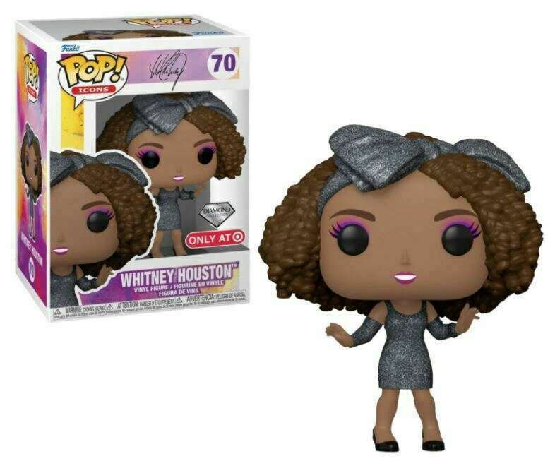 Funko POP! Icons: Whitney Houston (Diamond)(Target)#70