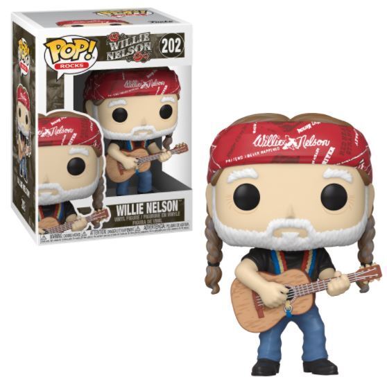 Funko POP! Rocks: Willie Nelson (Damaged Box) #202