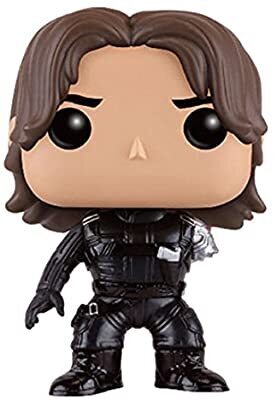 Funko POP! Marvel: Captain America Civil War - Winter Soldier [No Arm](Target)(Damaged Box) #168