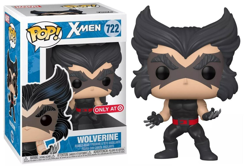 Funko POP! X-Men: Wolverine [Retro](Target)(Damaged Box) #722