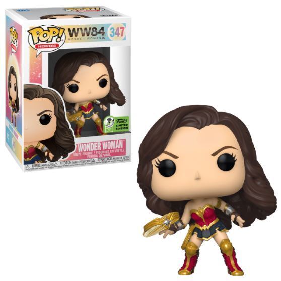 Funko POP! Heroes: WW84 - Wonder Woman (2021 ECCC) #347