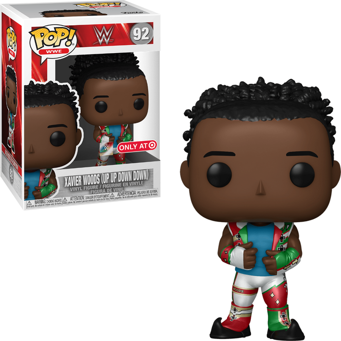 Funko POP! WWE: Xavier Woods (Up Up Down Down)(Target) #92