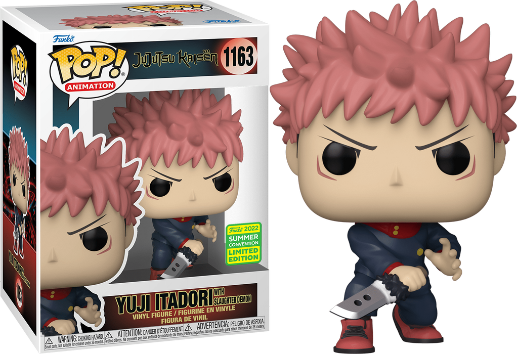 Funko POP! Animation: Jujutsu Kaisen - Yuji Itadori with Slaughter Demon (2022 Summer Convention) #1163