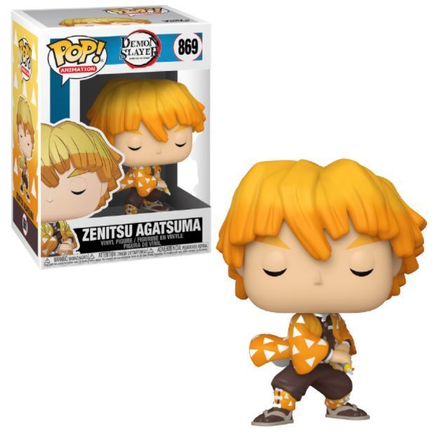 Funko POP! Animation: Demon Slayer - Zenitsu Agatsuma (Damaged Box) #869