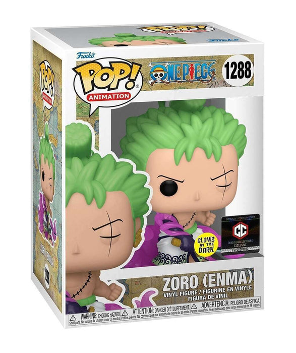Funko POP! Animation: One Piece - Zoro [Enma] (GiTD)(Chalice) #1288
