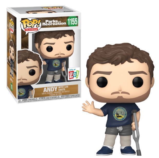 Funko POP! Television: Parks & Recreation - Andy w/ Leg Casts (go!) #1155