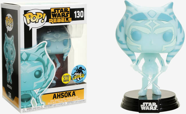 Funko POP! Star Wars Rebels: Ahsoka (GiTD)(LA Comic Con) #130