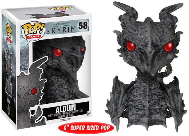 Funko POP! Games: Skyrim - Alduin (Damaged Box) #58