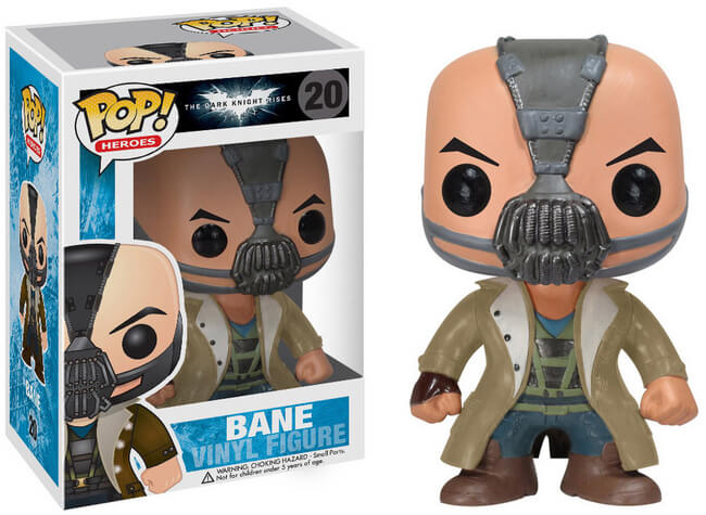 Funko POP! Heroes: The Dark Knight Rises - Bane (Damaged Box) [B] #20