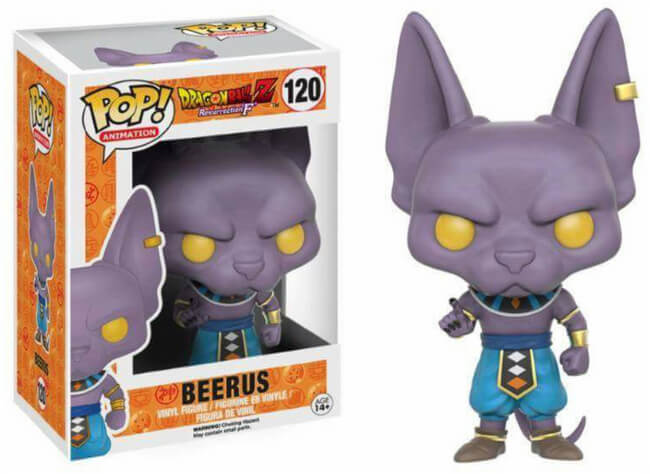 Funko POP! Animation: Dragon Ball Z - Beerus (Damaged Box)[B] #120