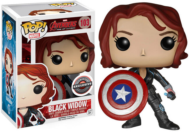 Funko POP! Marvel: Avengers - Black Widow (GameStop)(Damaged Box) #103