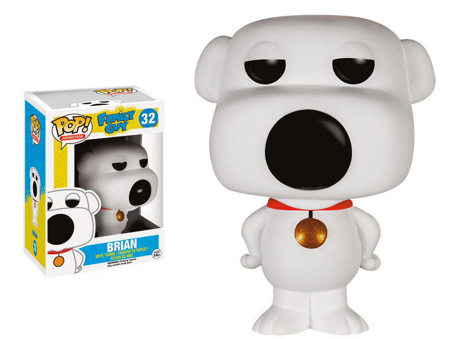 Funko POP! Animation: Family Guy - Brian (Damaged Box) #32