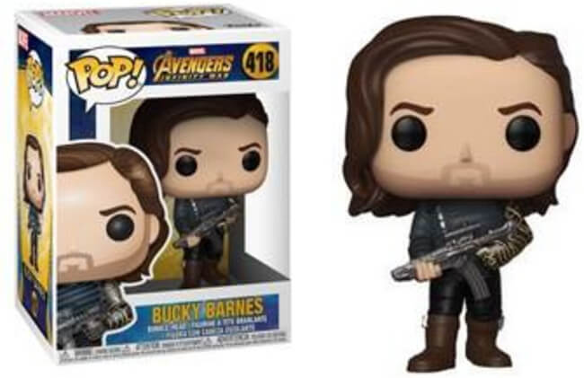 Funko POP! Marvel: Avengers Infinity War - Bucky Barnes [w/ Gun] #418