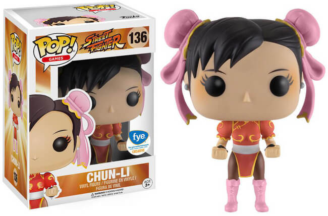 Funko POP! Games: Street Fighter - Chun Li (FYE)(Damaged Box) #136