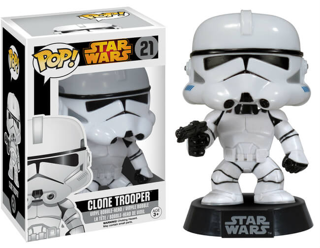 Funko POP! Star Wars: Clone Trooper (Damaged Box) #21