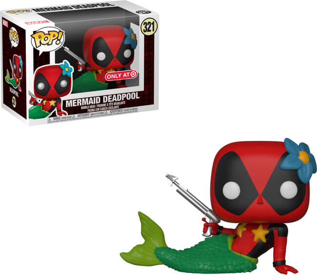 Funko POP! Deadpool: Deadpool Mermaid (Target) #321