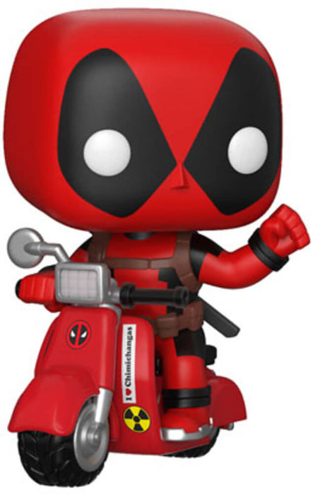 Funko POP! Deadpool: Deadpool on Scooter (Damaged Box)  #48