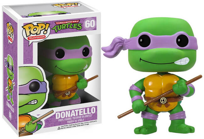 Funko POP! Television: TMNT - Donatello (Damaged Box) #60