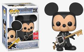 Funko POP! Kingdom Hearts: Organization 13 Mickey (2018 Summer Convention) #334