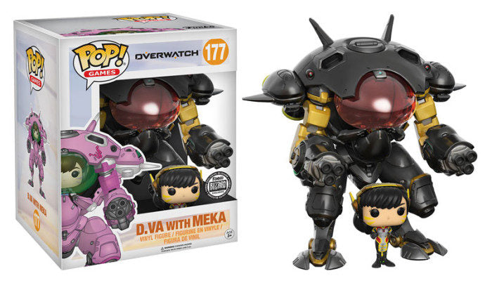 Funko POP! Games: Overwatch-D.VA with Meka (Blizzard) #177