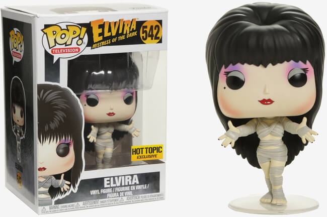 Funko POP! Television: Elvira Mistress of The Dark - Elvira [Mummy] (Hot Topic) #542
