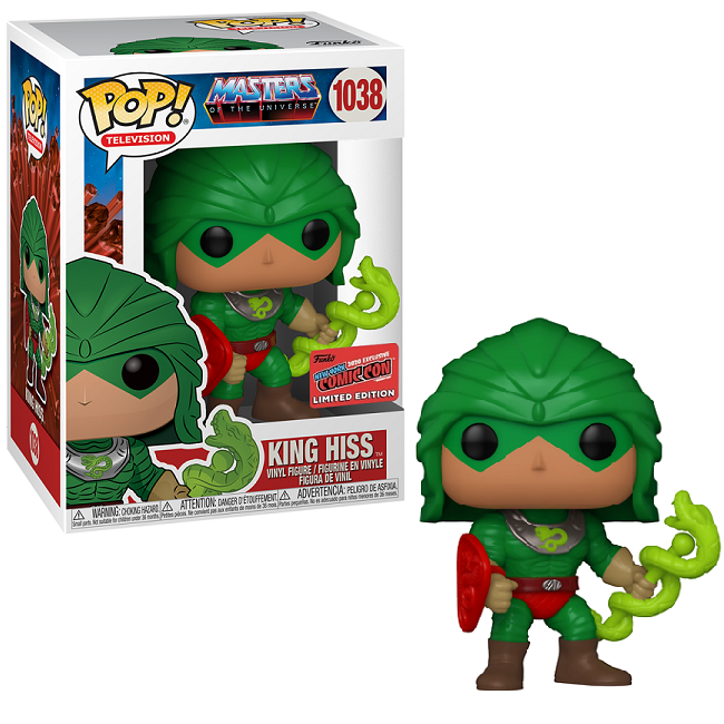 Funko POP! Masters of the Universe - King Hiss (2020 NYCC) #1038
