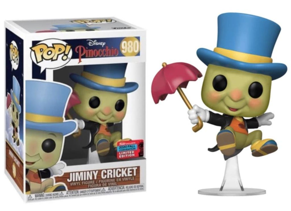 Funko POP! Disney: Pinocchio - Jiminy Cricket (2020 Fall Convention) #980
