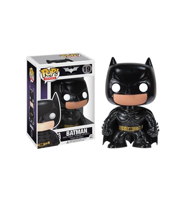Funko POP! Heroes: The Dark Knight Trilogy - Batman (Damaged Box)[B] #19
