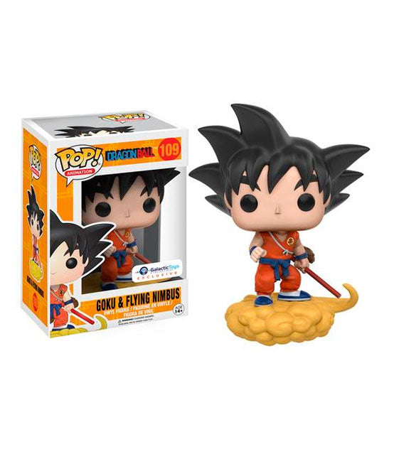 Funko POP! Animation: Dragon Ball - Goku & Flying Nimbus (Galactic Toys) #109