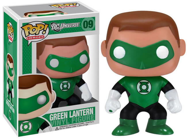 Funko POP! Heroes: DC Universe - Green Lantern (Damaged Box) #09