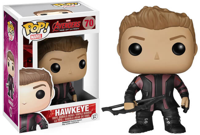 Funko POP! Marvel: Avengers - Hawkeye (Damaged Box) #70