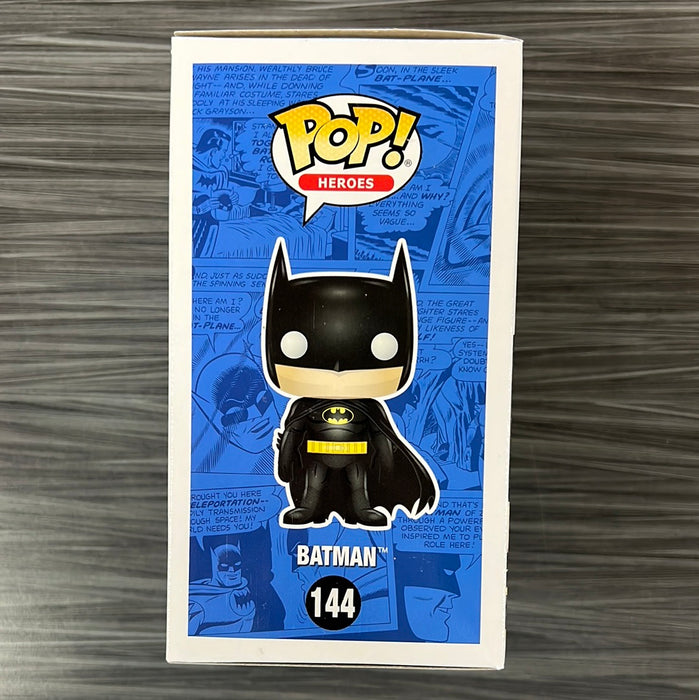 Funko POP! Heroes: Batman [Green] Chrome (2018 Spring Convention/1500 PCS)(Damaged Box) #144