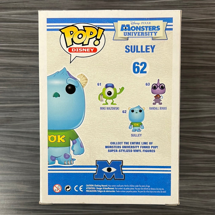Funko POP! Disney: Monsters University - Sulley (2013 SDCC/480 PCS)(Damaged Box) #62