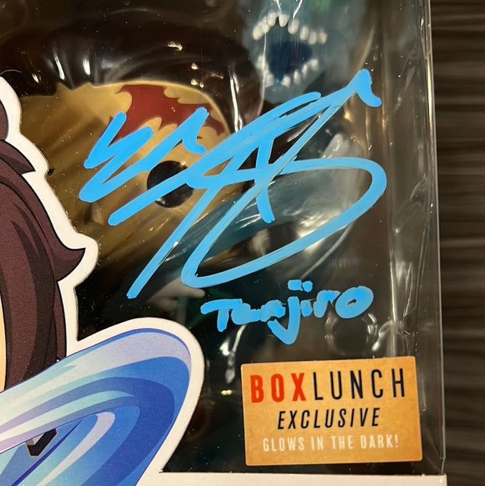 Funko POP! Animation: Demon Slayer - Tanjiro Kamado (GiTD)(BoxLunch)(Signed/Zach Aguilar/JSA)[C] #873