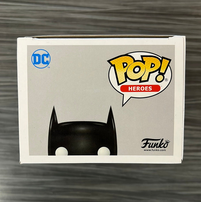 Funko POP! Heroes: Batman [Green] Chrome (2018 Spring Convention/1500 PCS)(Damaged Box) #144