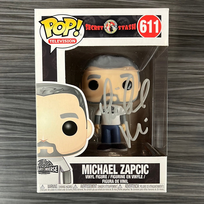 Funko POP! Television: Secret Stash - Michael Zapcic (Signed/Michael Zapcic) #611