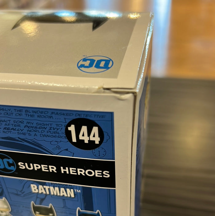 Funko POP! Heroes: Batman [Green] Chrome (2018 Spring Convention/1500 PCS)(Damaged Box) #144