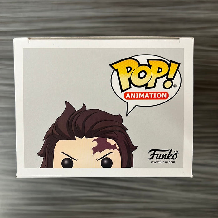 Funko POP! Animation: Demon Slayer - Tanjiro Kamado (GiTD)(BoxLunch)(Signed/Zach Aguilar/JSA)[C] #873
