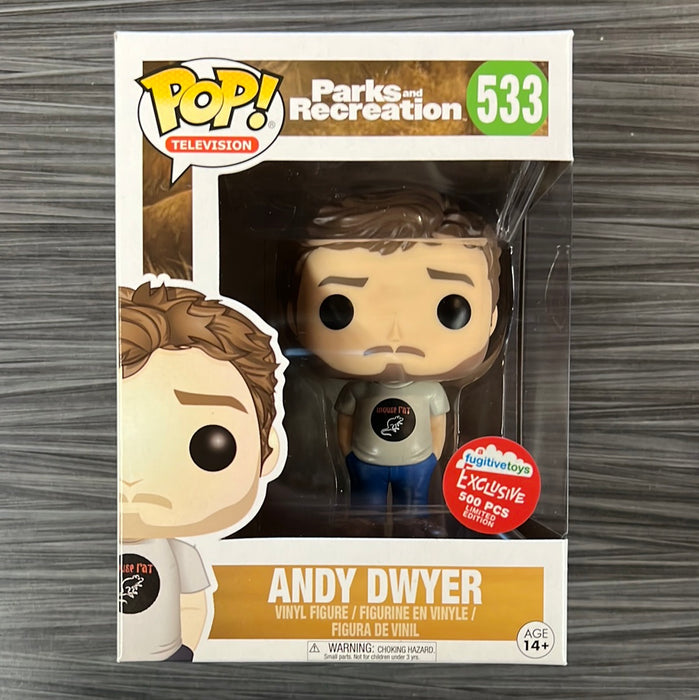 Funko POP! Television: Parks And Recreation - Andy Dwyer (Fugitive Toys/500 Pcs) #533