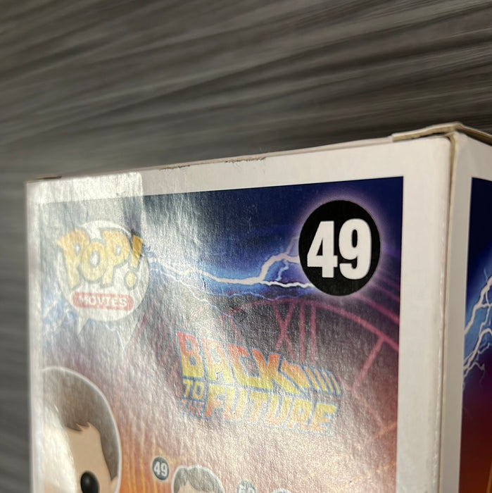 Funko POP! Movies: Back To The Future - Marty McFly (Plastic Empire 3000 PCS)(Plutonium GiTD)(Damaged Box)[A] #49