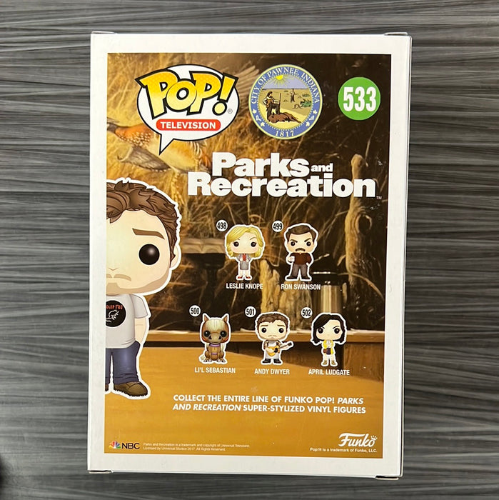 Funko POP! Television: Parks And Recreation - Andy Dwyer (Fugitive Toys/500 Pcs) #533