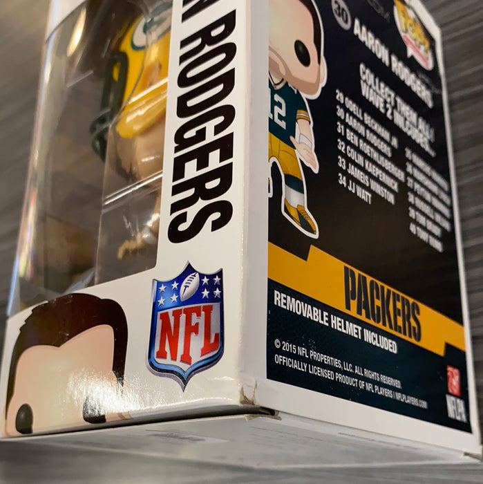 Funko POP! Football: Packers - Aaron Rodgers (Damaged Box)[A] #30