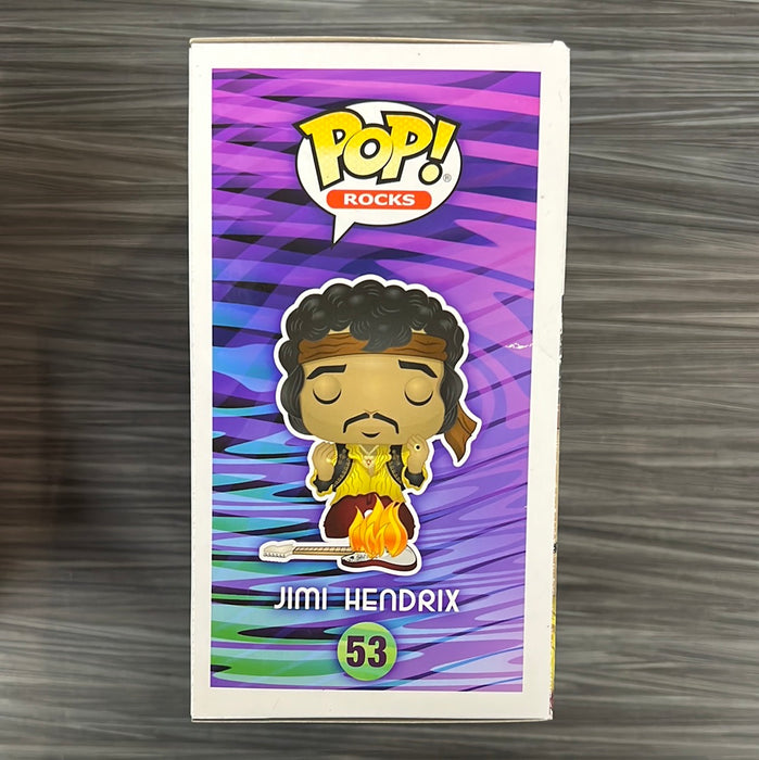 Funko POP! Rocks: Purple Haze Properties - Jimi Hendrix (POP LIFE)(Damaged Box) #53