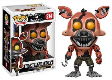 Funko POP! Games: Five Nights At Freddy's - Nightmare Foxy (Damaged Box) #214