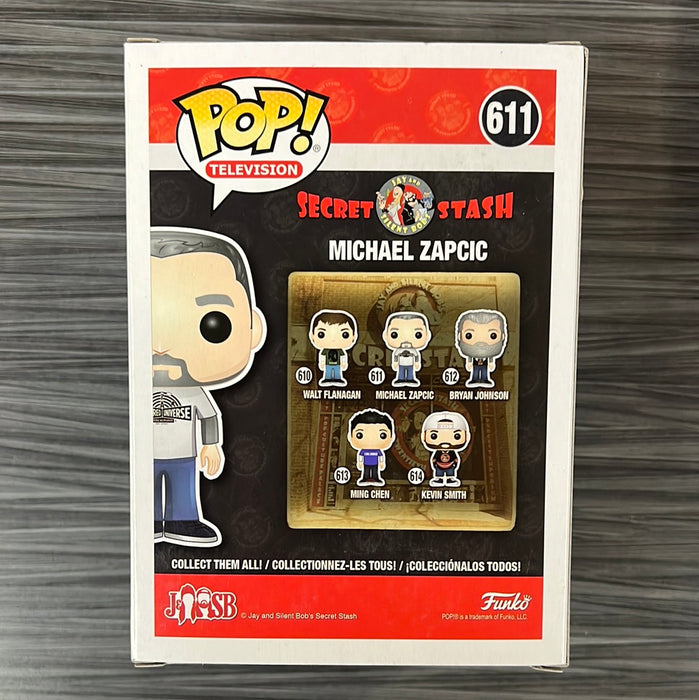 Funko POP! Television: Secret Stash - Michael Zapcic (Signed/Michael Zapcic) #611