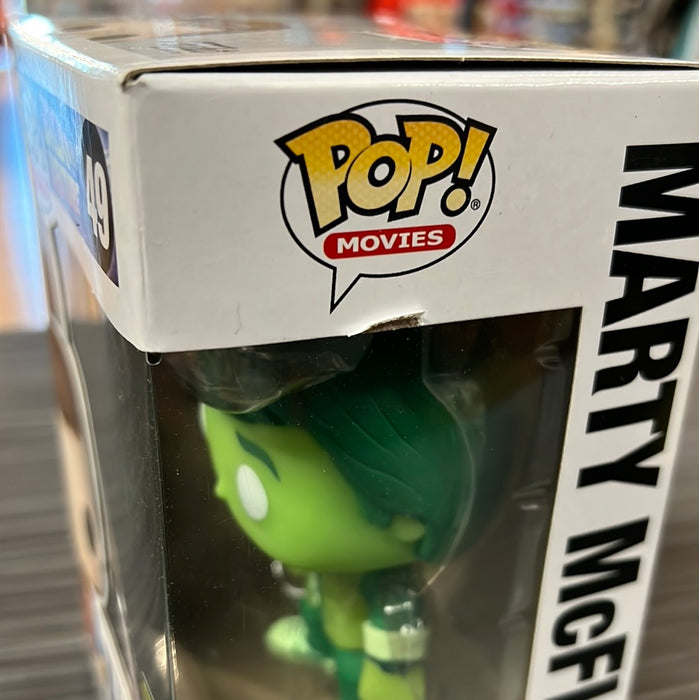 Funko POP! Movies: Back To The Future - Marty McFly (Plastic Empire 3000 PCS)(Plutonium GiTD)(Damaged Box)[A] #49