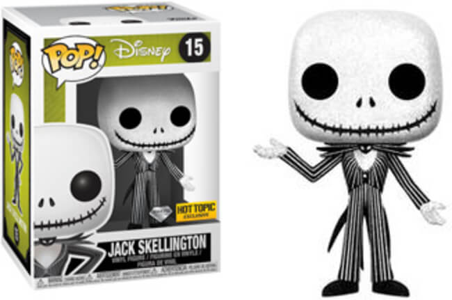 Funko POP! Disney: Jack Skellington(Diamond Collection)(Hot Topic) #15