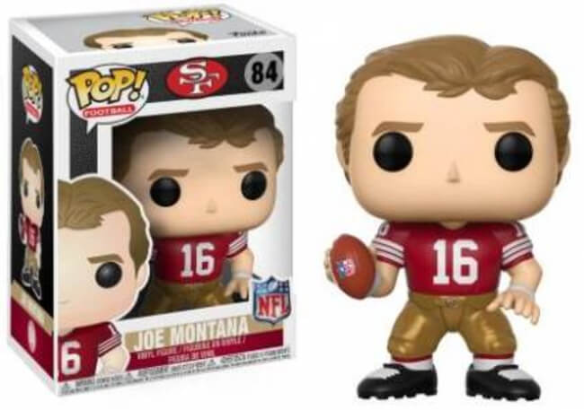 Funko POP! Football: 49ERS - Joe Montana #84